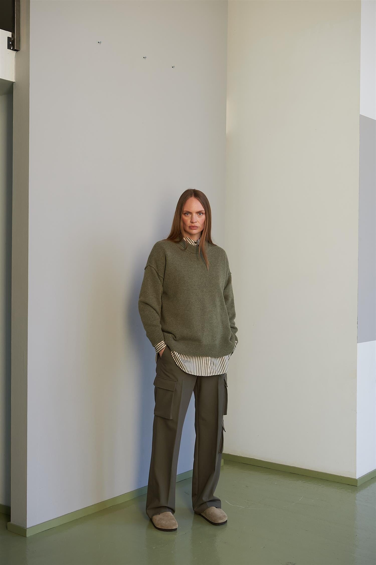 ArnieSays: Kayne Dusty Green Melange Genser