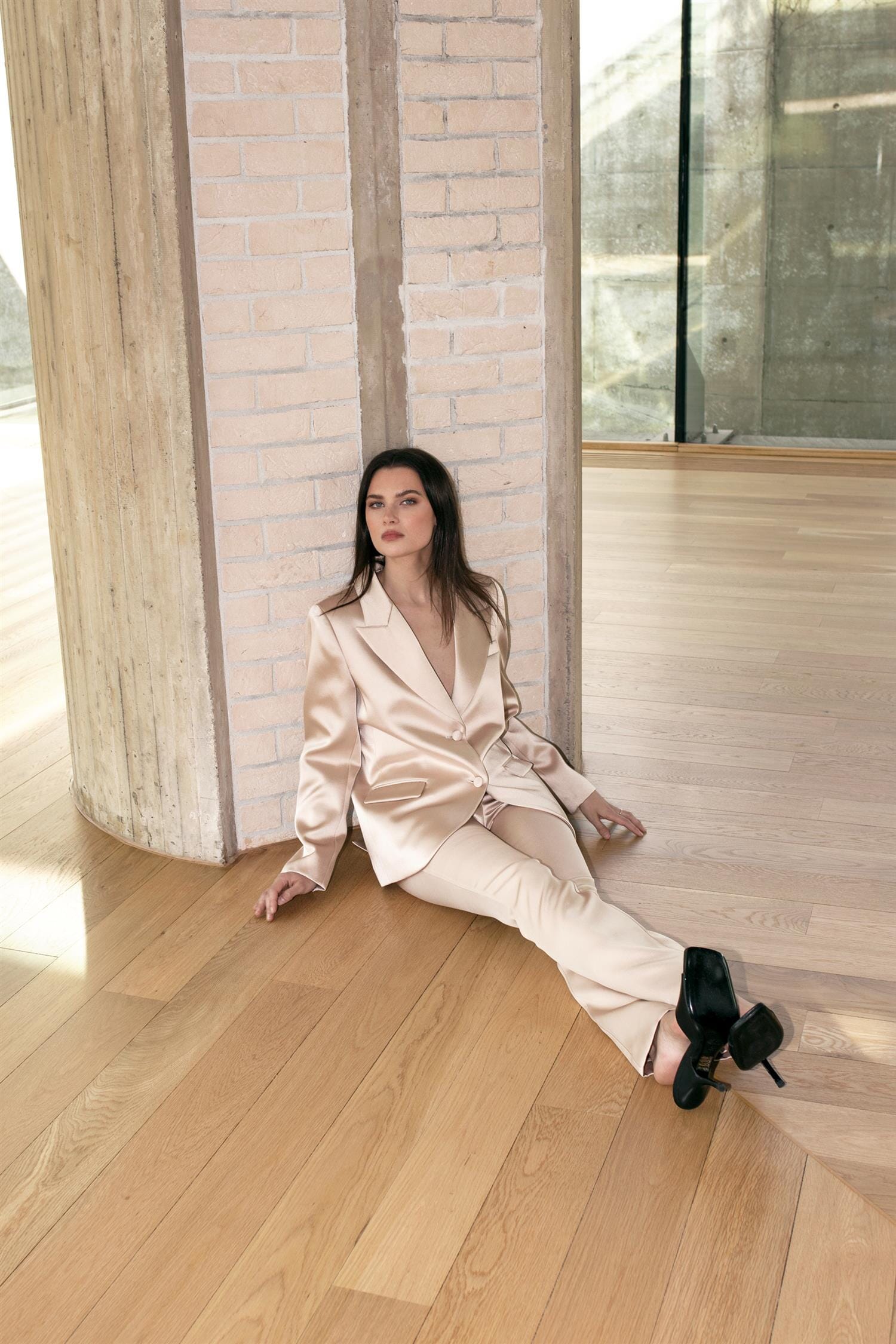 Maud Elvira Blazer Sand Jakke