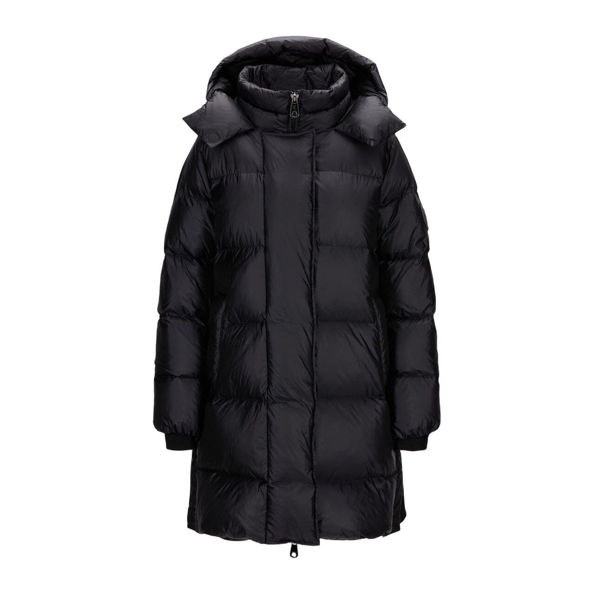 Monel Lucie Boxy Mid Black Ytterplagg
