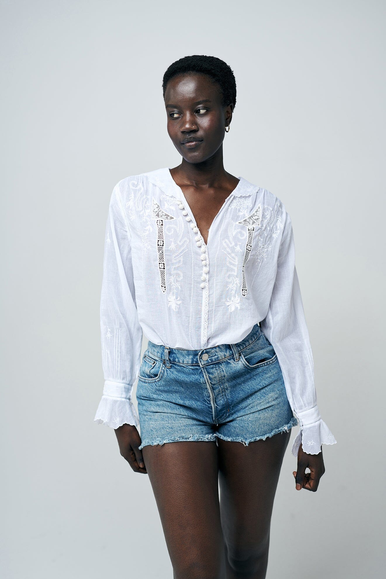 Pia Tjelta Claire White Bluse