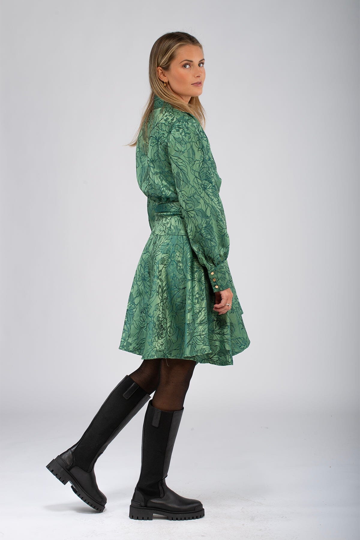 Love Lolita Iza Mini Dress Green Kjole