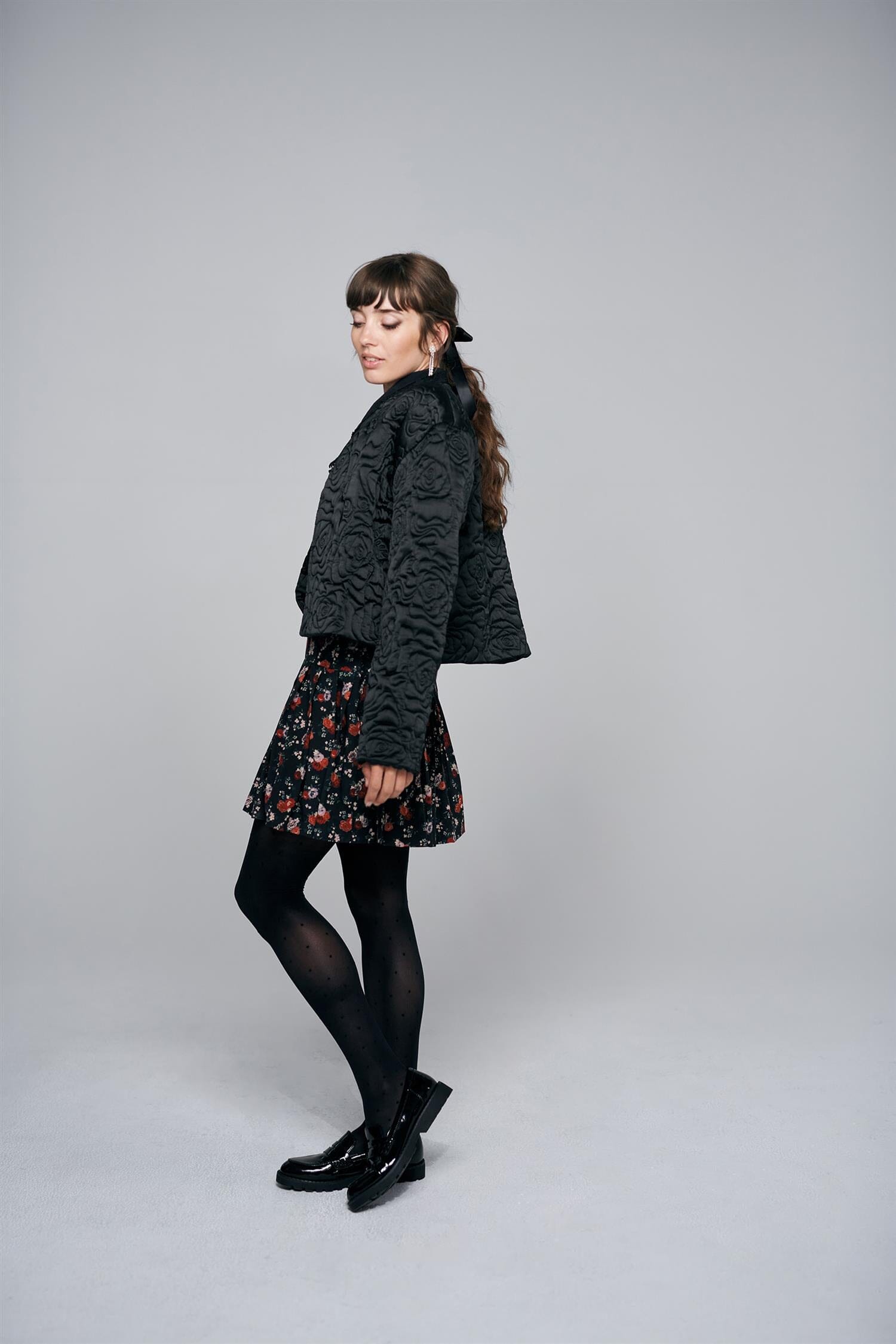 Pia Tjelta Rose Jacket Black Ytterplagg