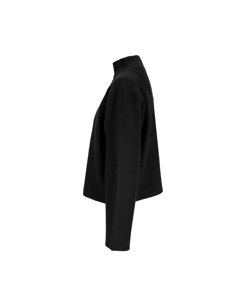 Iben Serge Top Black Genser