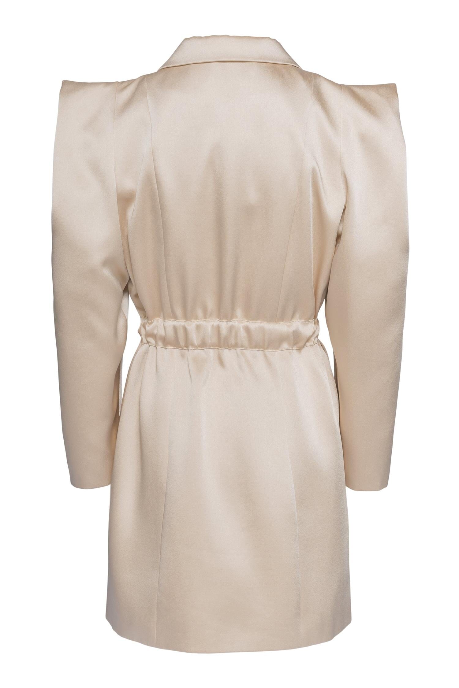 Maud Olivine Dress Sand Kjole