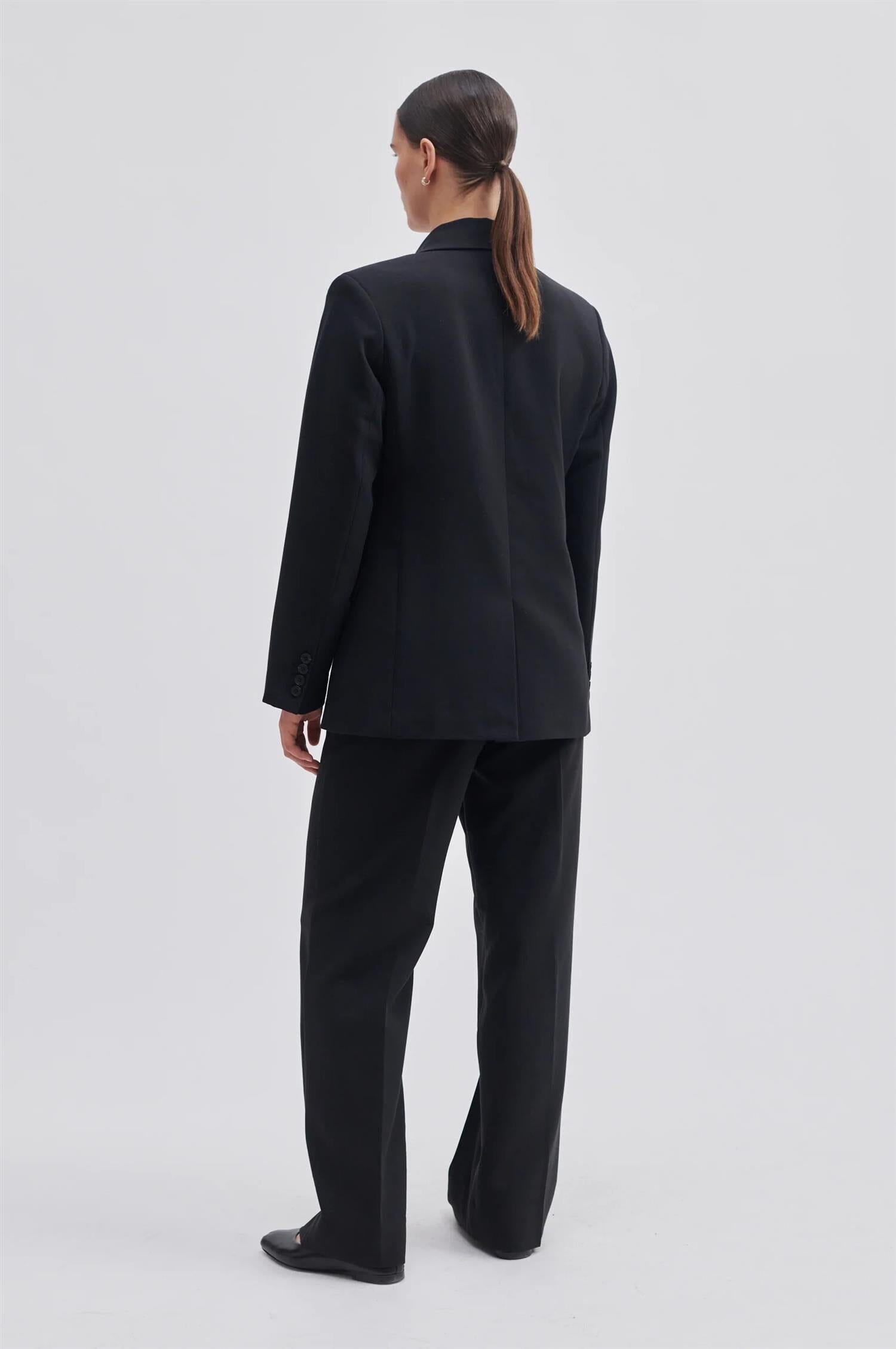 Second Female Evie Fitted Blazer Black Jakke