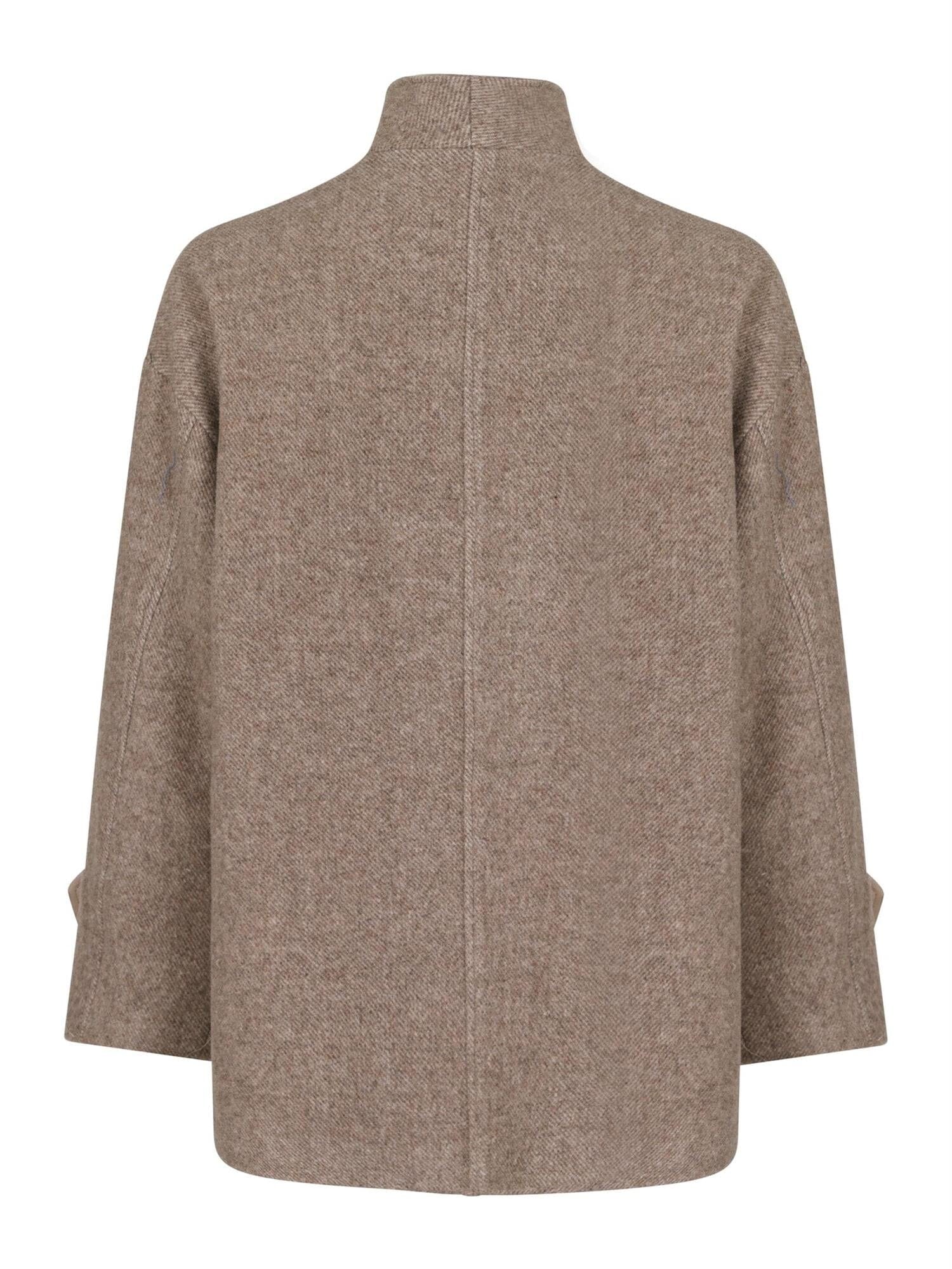 Neo Noir Pippa Twill Jacket Sand Melange Ytterplagg
