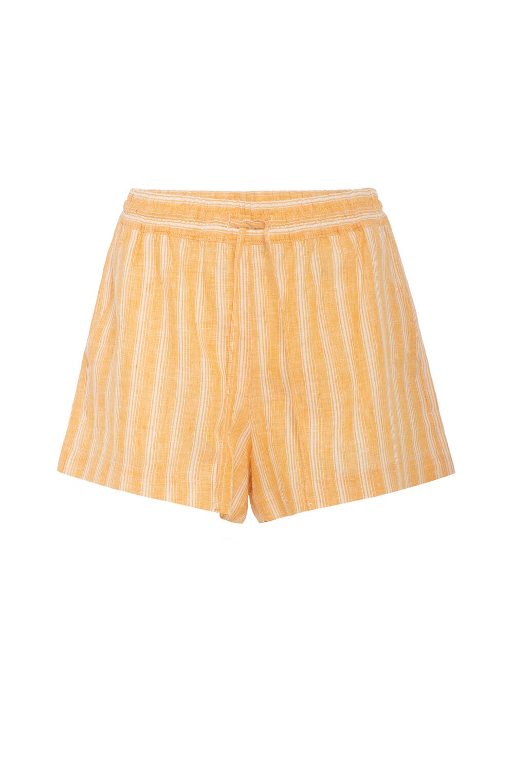 ArnieSays: Beau Linen Retro Yellow Stripe Bukse