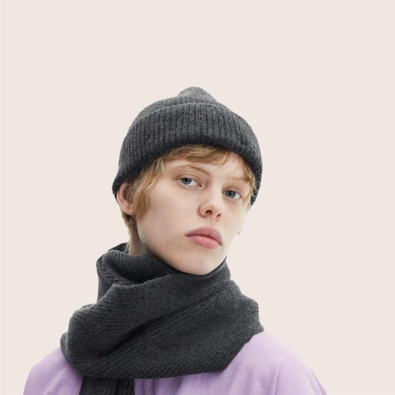 Le Bonnet Beanie Graphite Hodeplagg