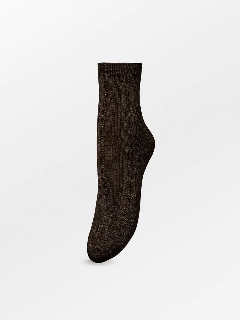 Beck Söndergaard Glitter Drake Sock Hot Fudge Brown Sokker