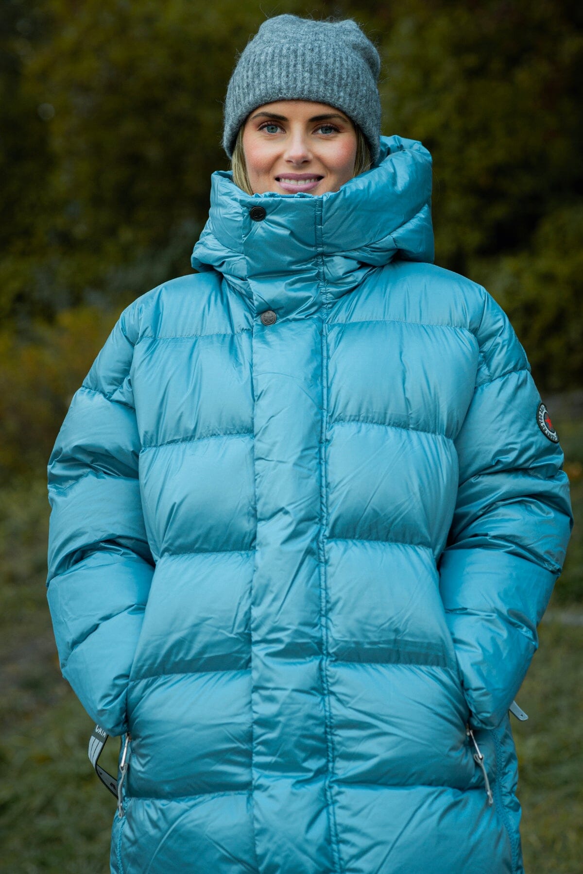 CAYA Ginny Light Blue Ytterplagg