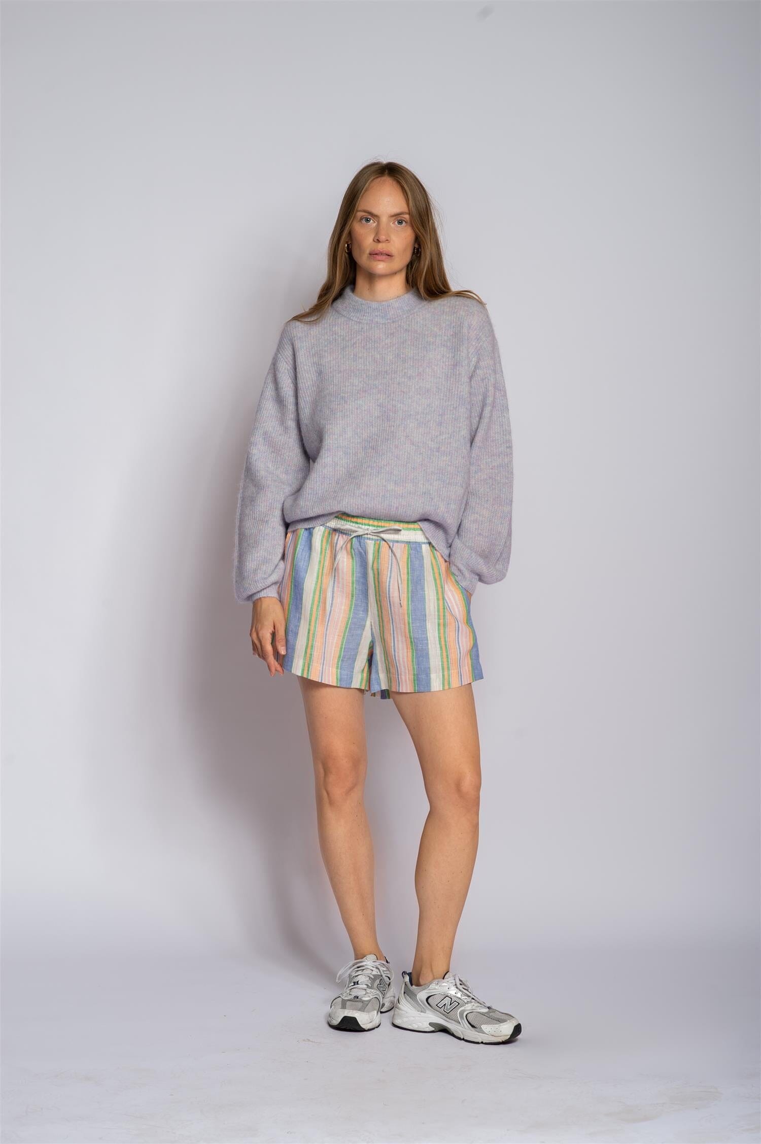 ArnieSays: Sally Lilac Melange Genser
