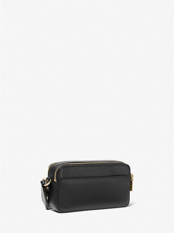 Michael Kors Jet Set Small Double Zip Camera Chain Crossbody Bag Black Tilbehør