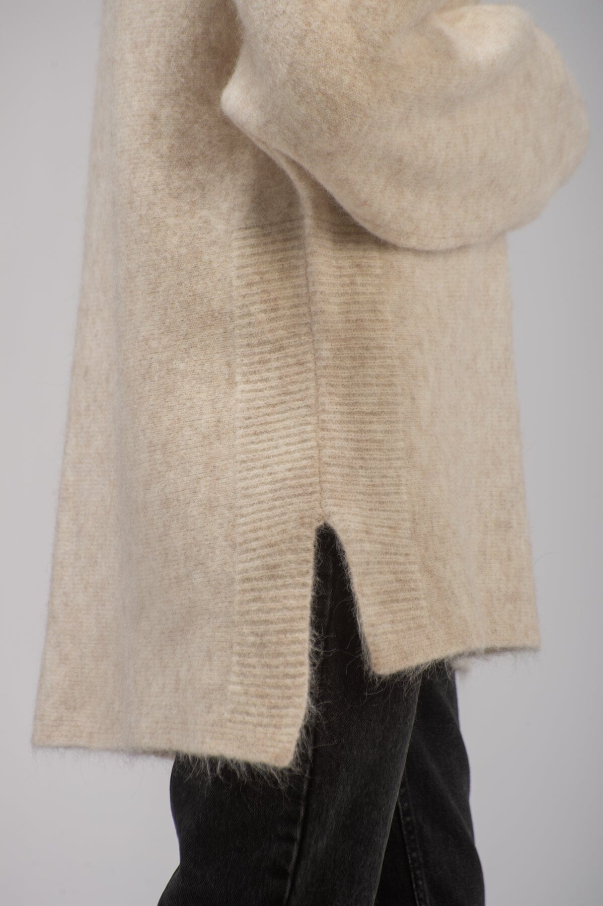 Iben Lou Sweater Beige Genser