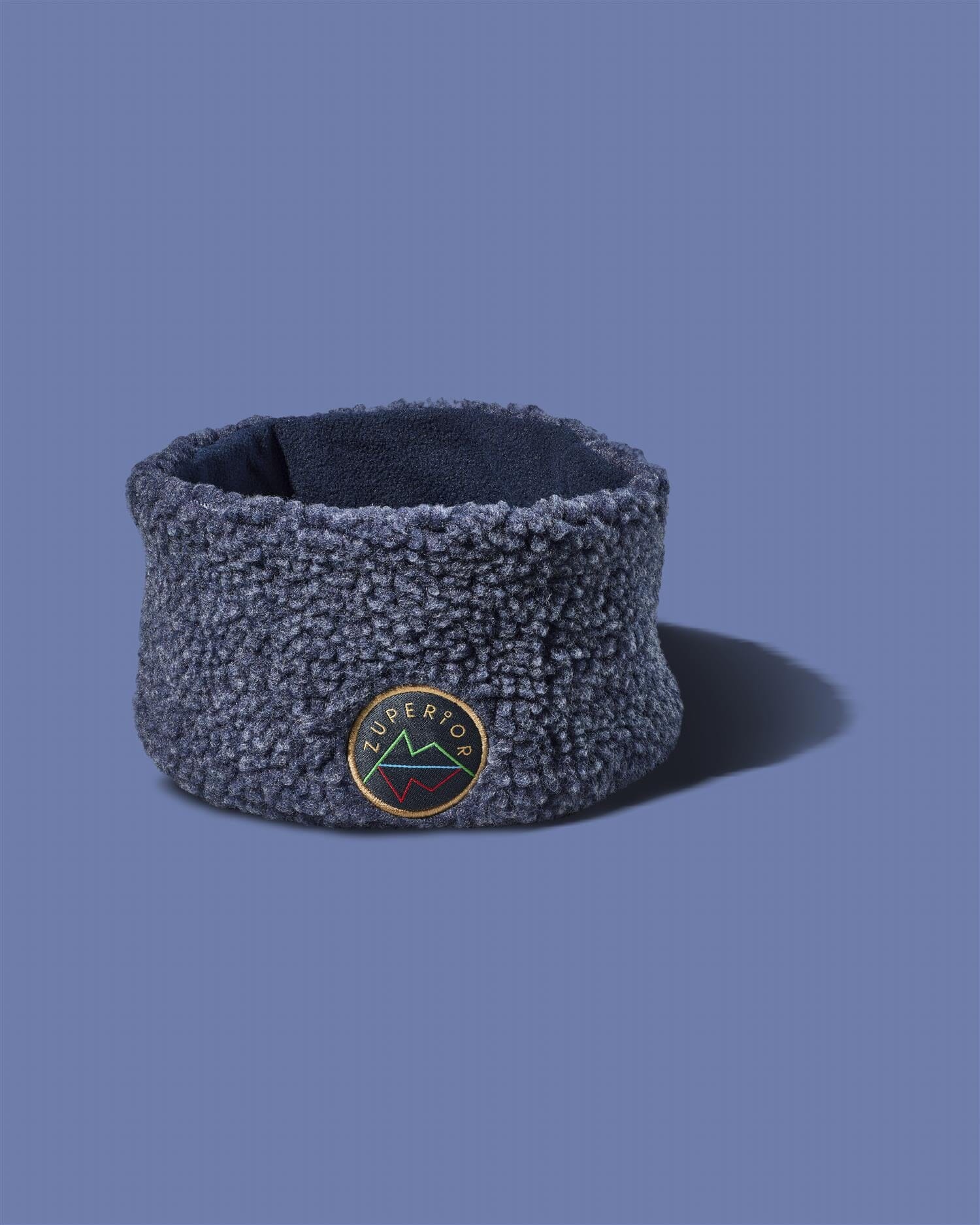 Zuperior Pannebånd Teddyfleece Dusty Blue Hodeplagg