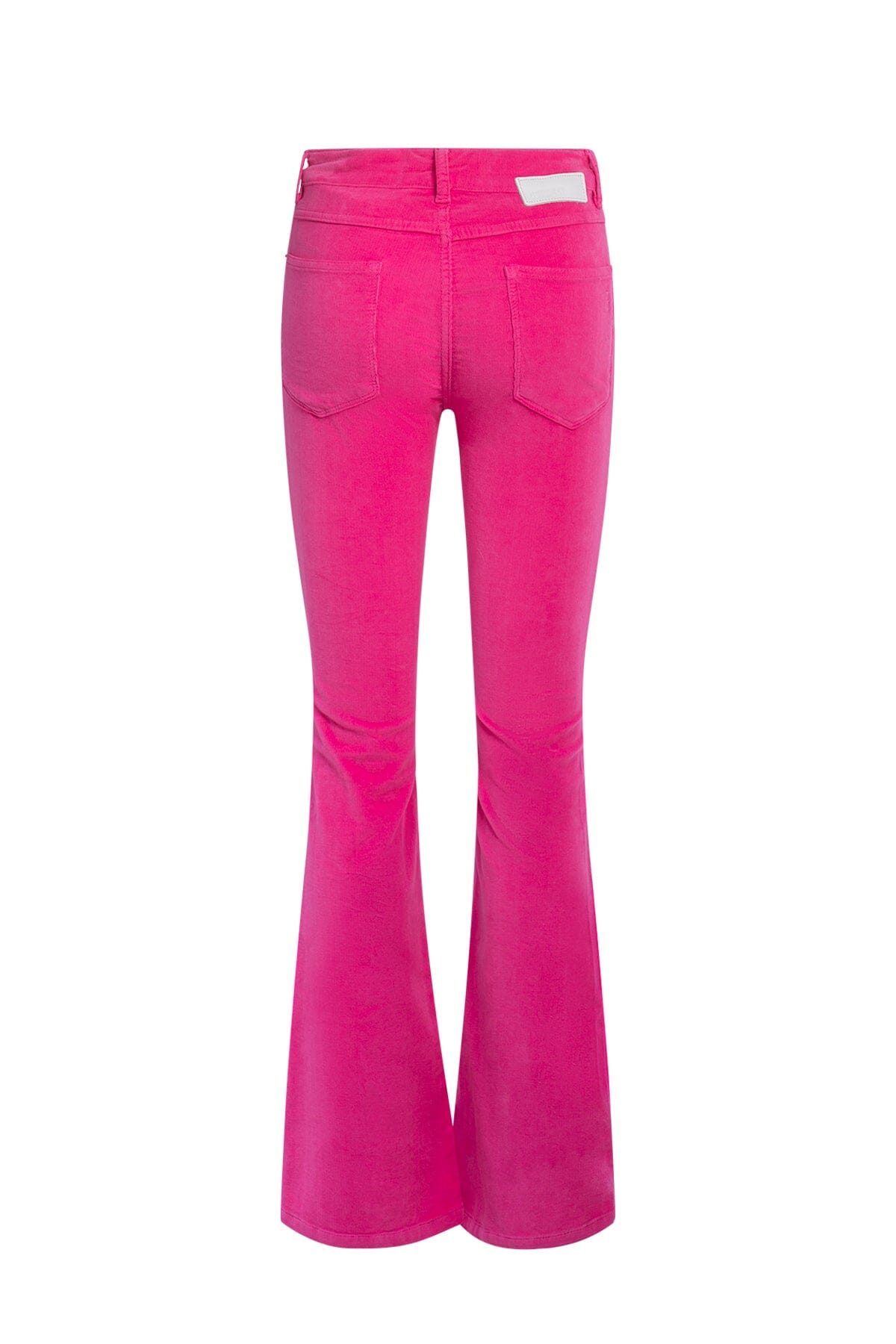 Paragon High Rise Flared Cord Strong Pink Bukse
