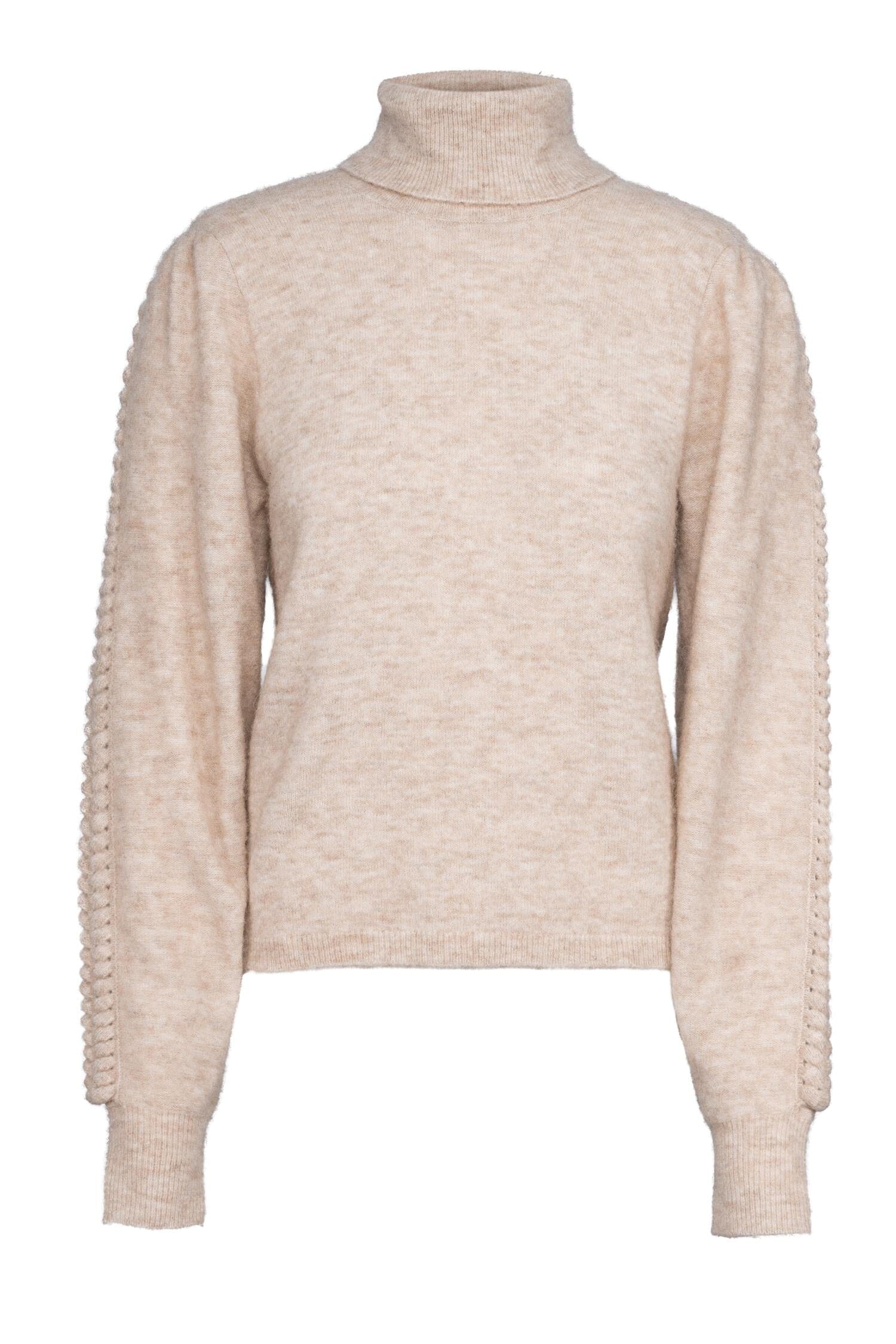 Maud Ava Knit Sand Genser