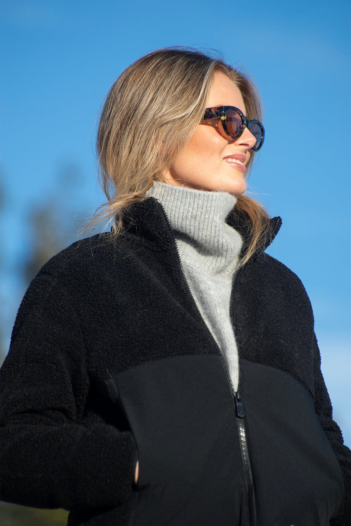 Sail Racing Gale Pile Zip Jacket Carbon Ytterplagg