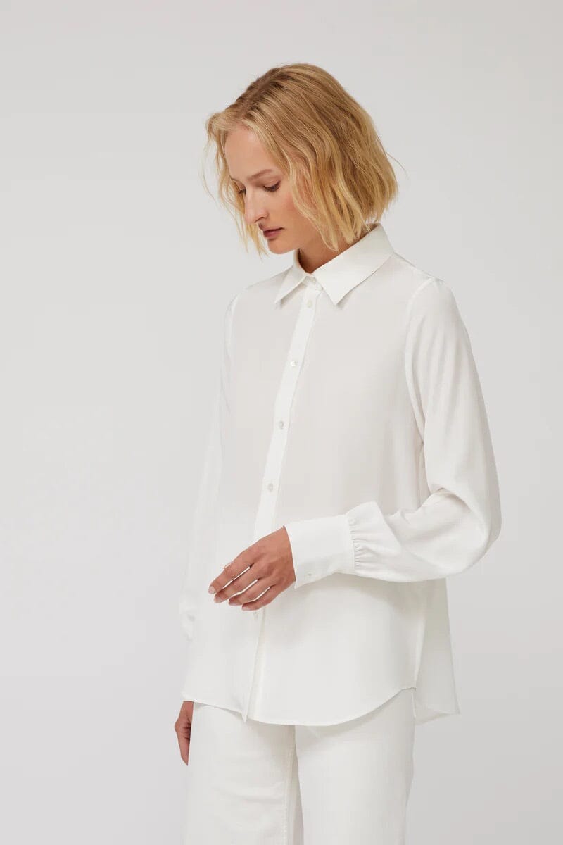 Framhus Adele White Bluse