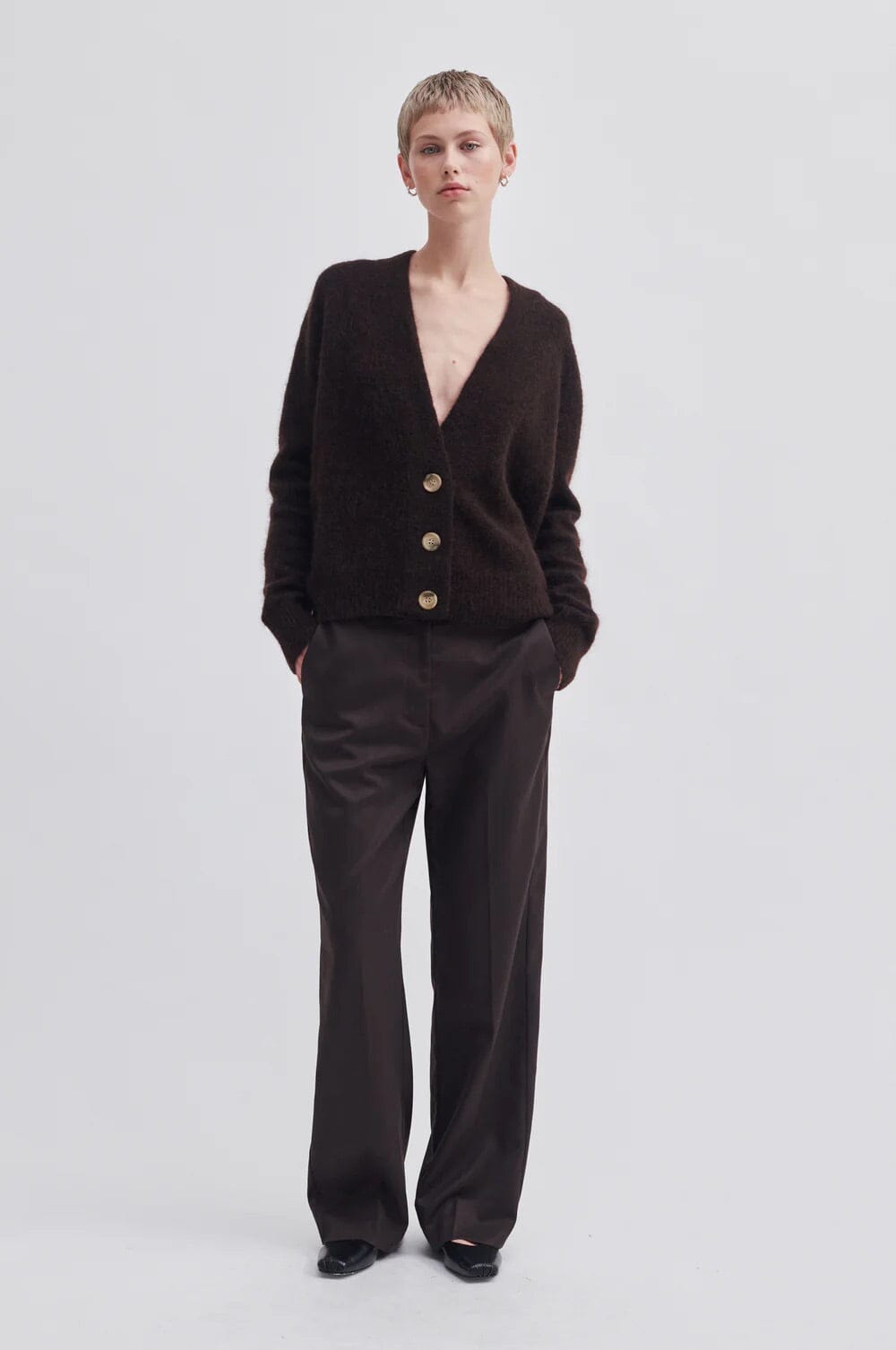 Second Female Brookline Knit Cardigan Molé Genser