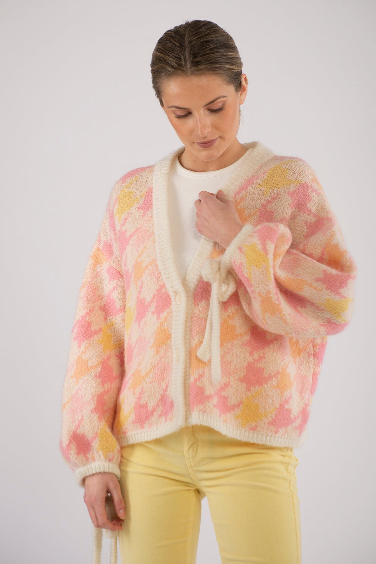 Paragon Cilla Offwhite Multi Genser