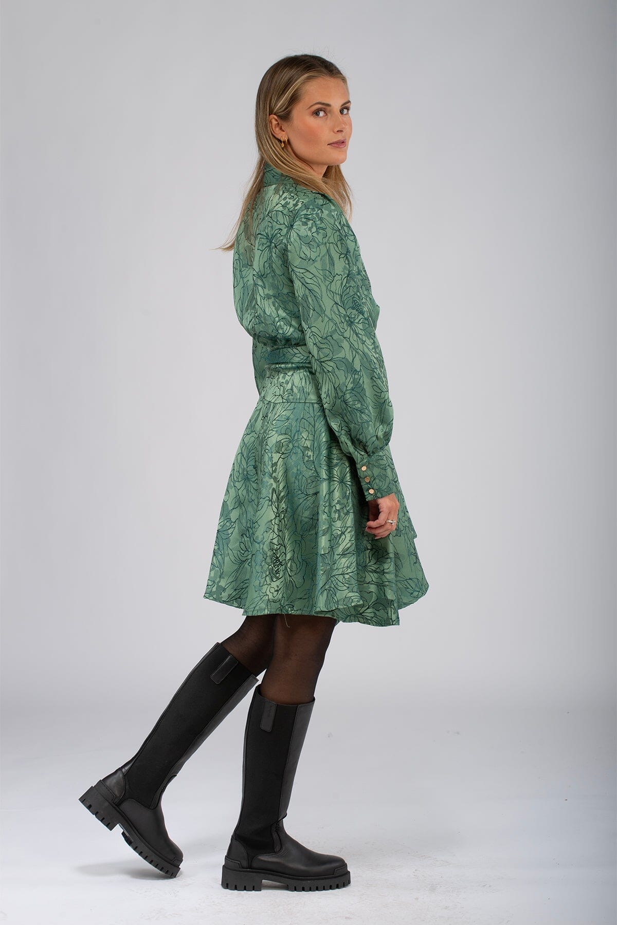 Love Lolita Iza Mini Dress Green Kjole