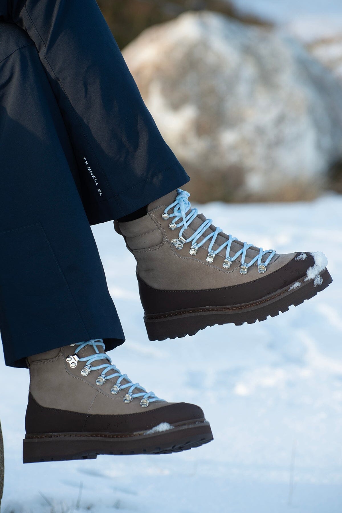 Mono Hiking Cap Nubuck Malto Chocolate Sko