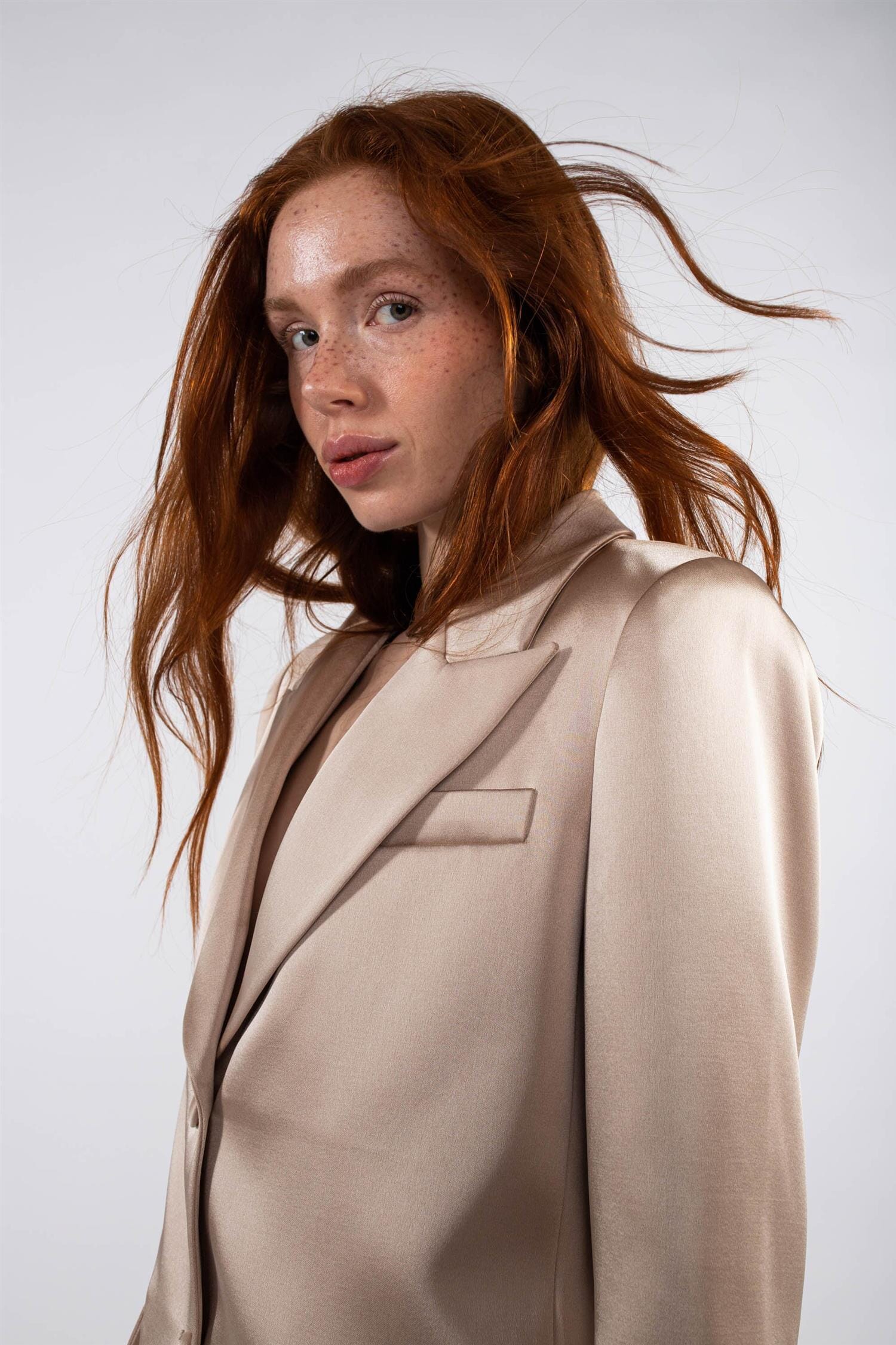 Maud Elvira Blazer Sand Jakke