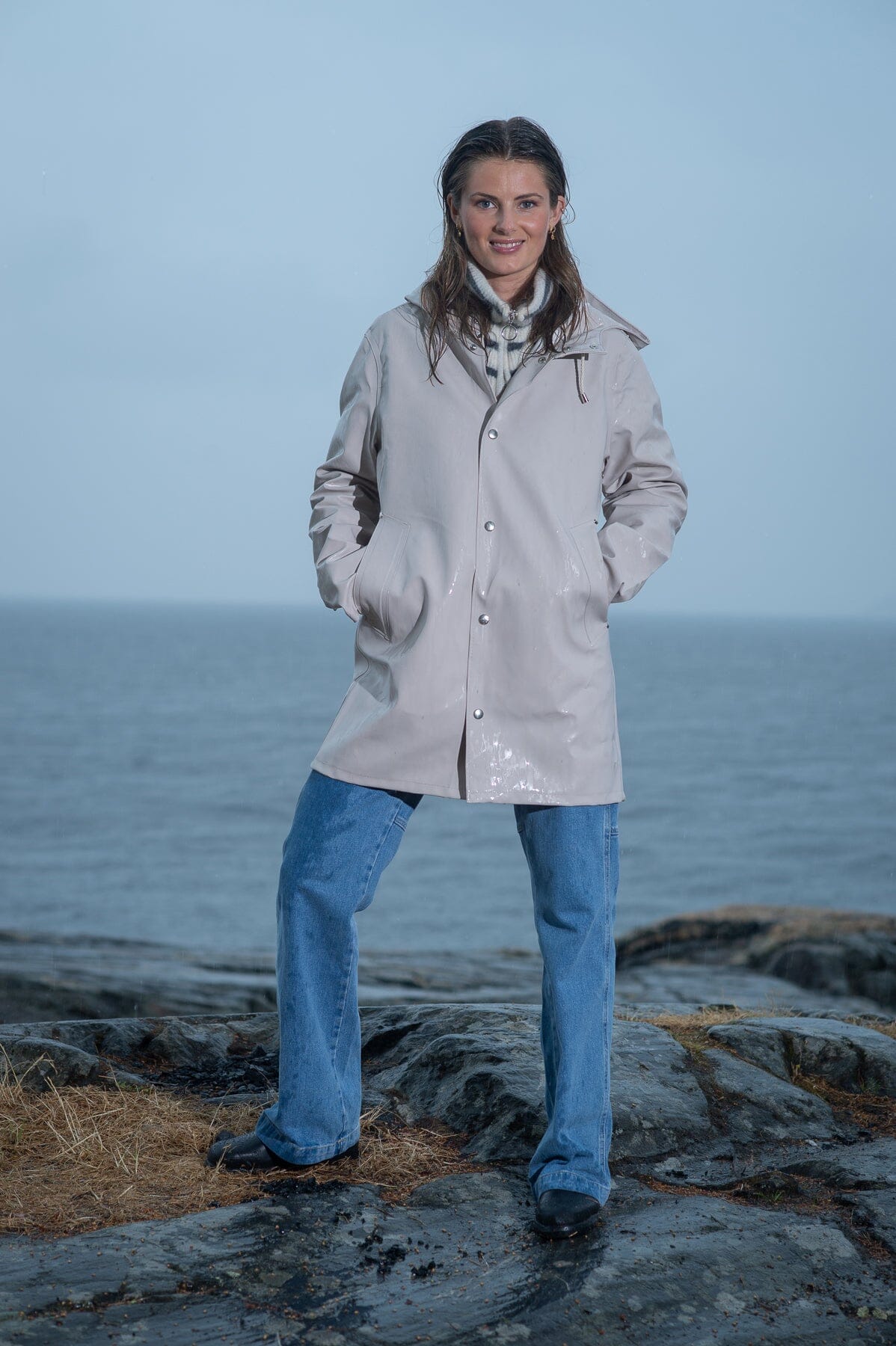 Stutterheim Stockholm Lt Sand Ytterplagg