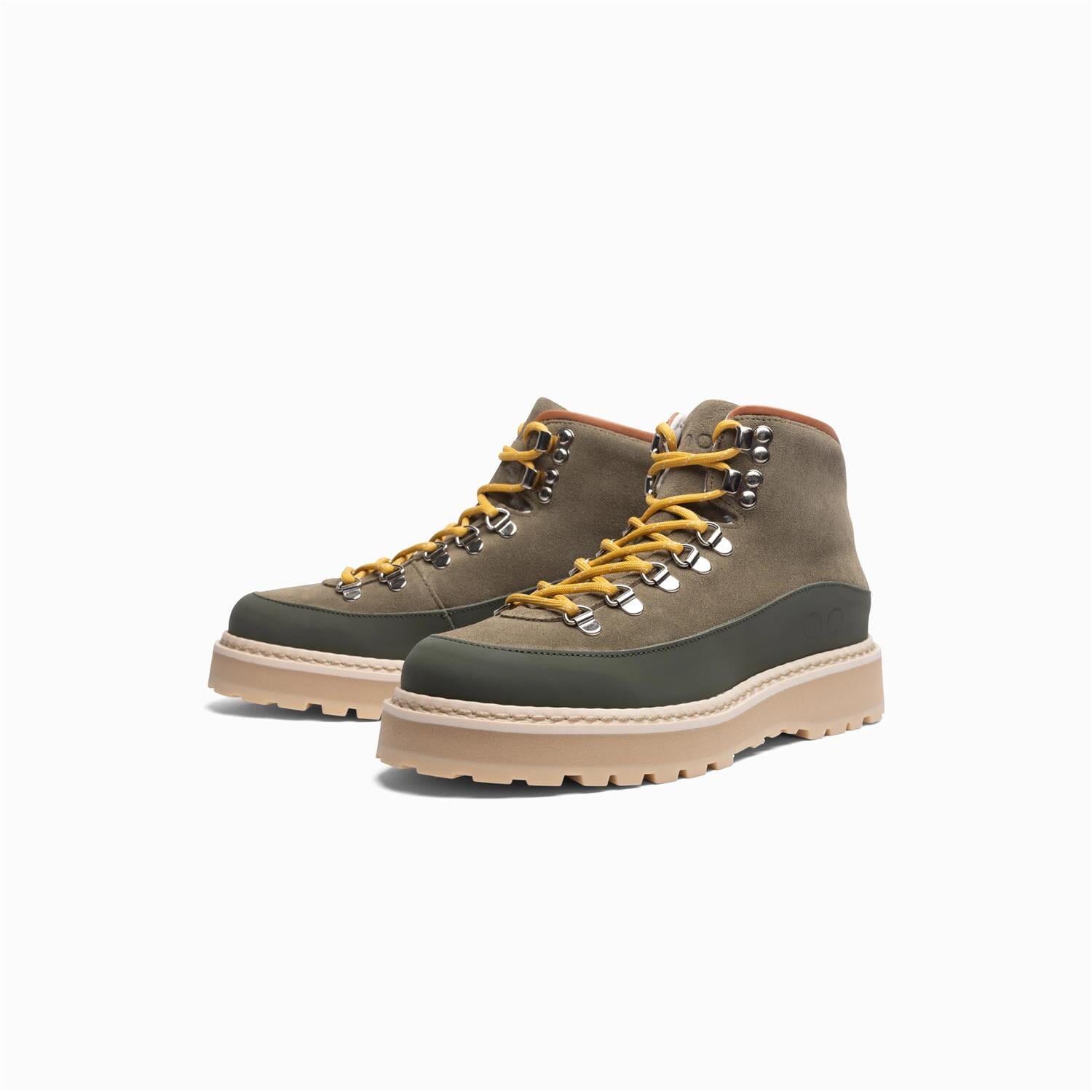 Mono Hiking Core Cap Suede Military Sko