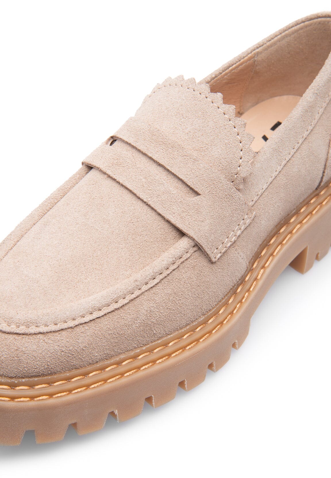 Last Matter Loafer Suede Taupe Sko