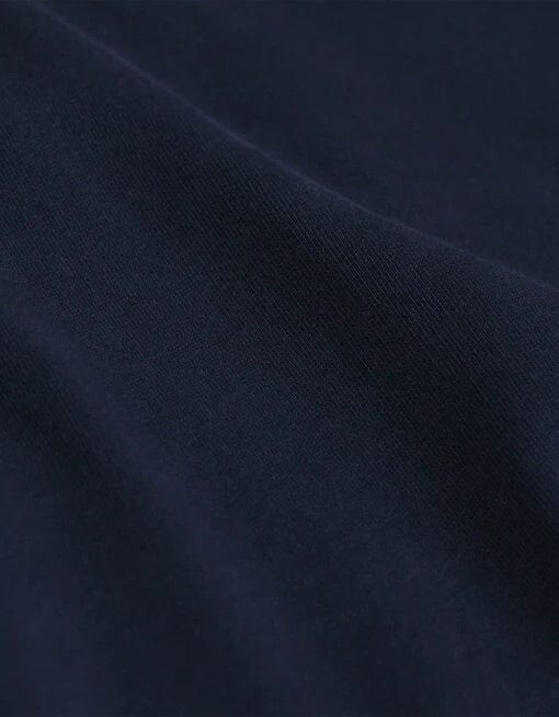Colorful Standard Organic Quarter Zip Navy Blue Genser