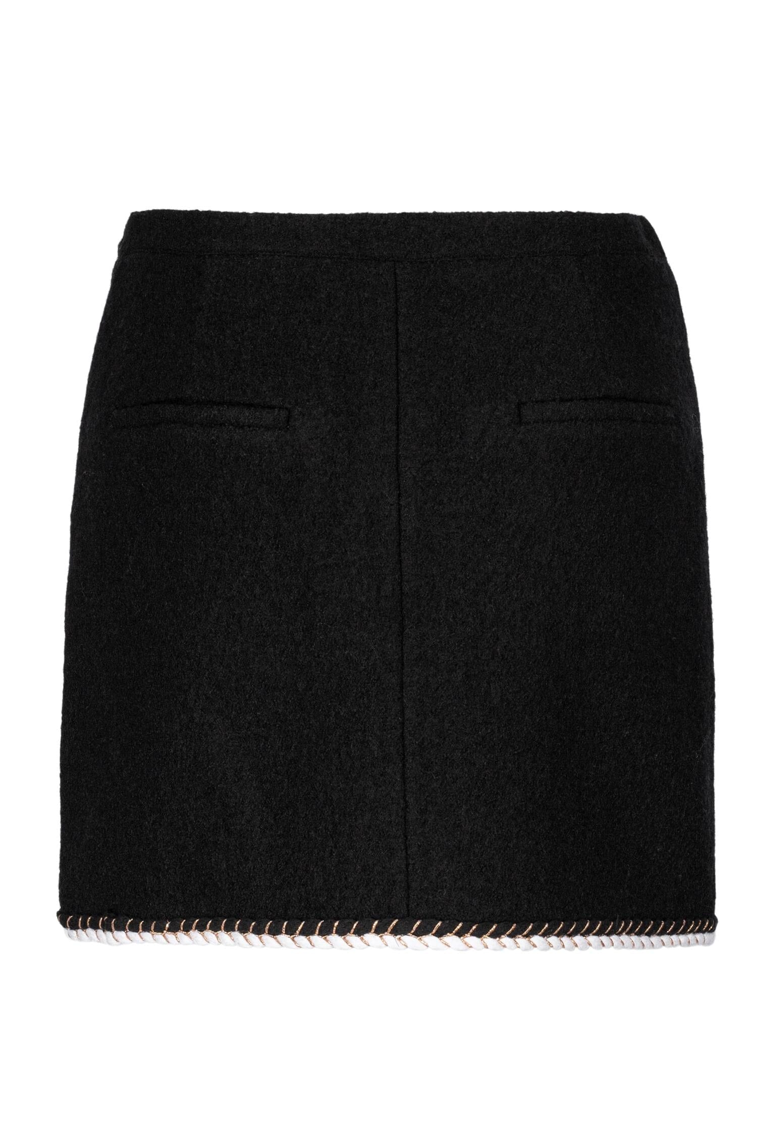 Maud Lisa Skirt Black Skjørt