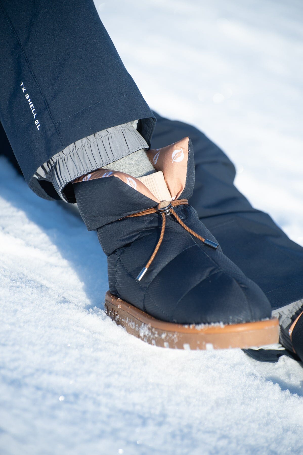 Flufie Classic Boot Navy Blue Sko