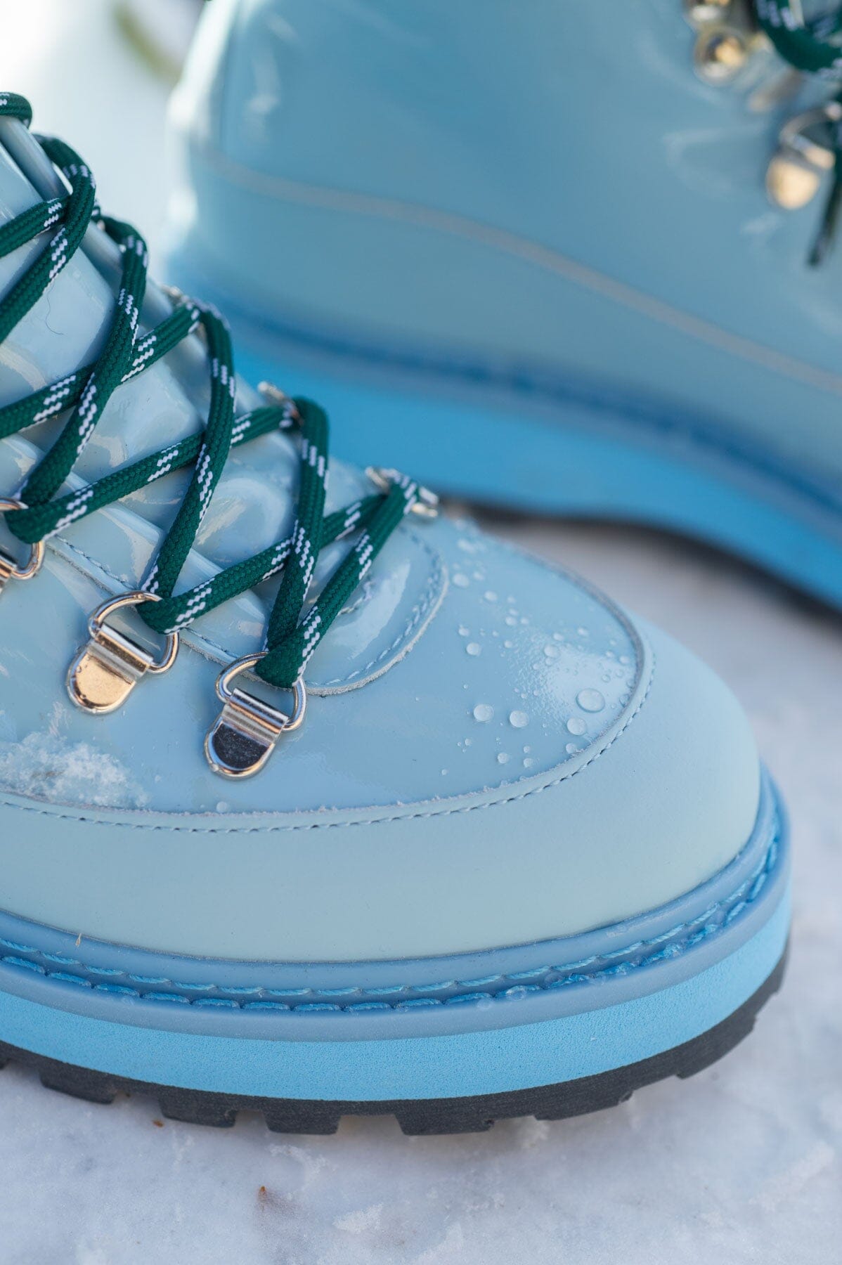 Mono Core Cap Patent Light Blue Sko