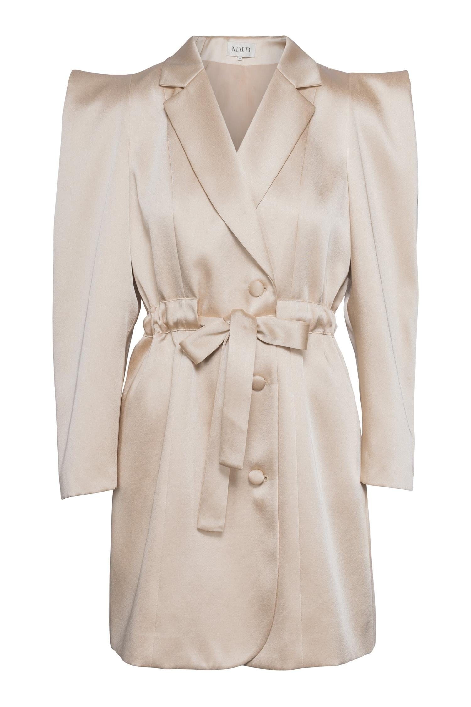 Maud Olivine Dress Sand Kjole