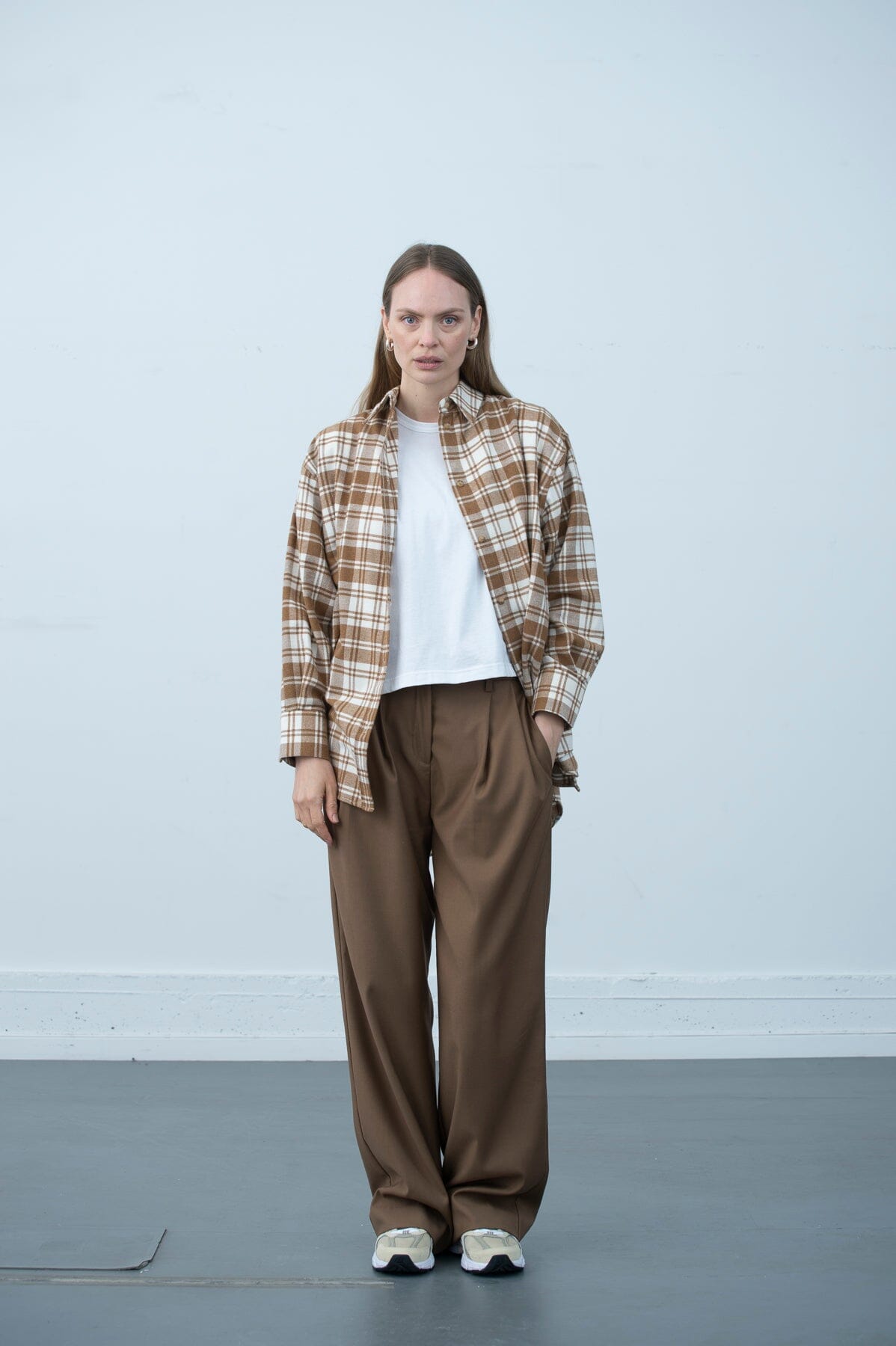 ArnieSays: Casey Soft Plaids Caramel Skjorte
