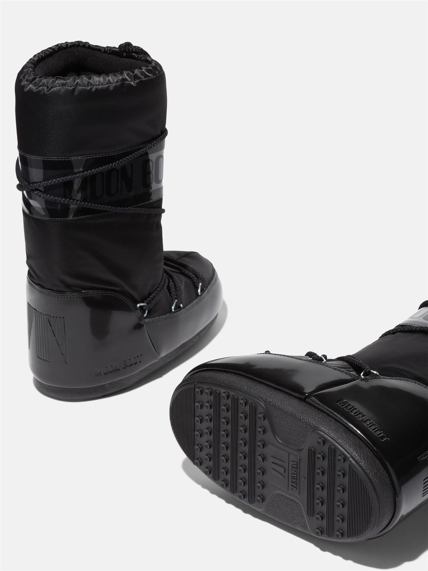 Moon Boot Icon Glance Black Sko