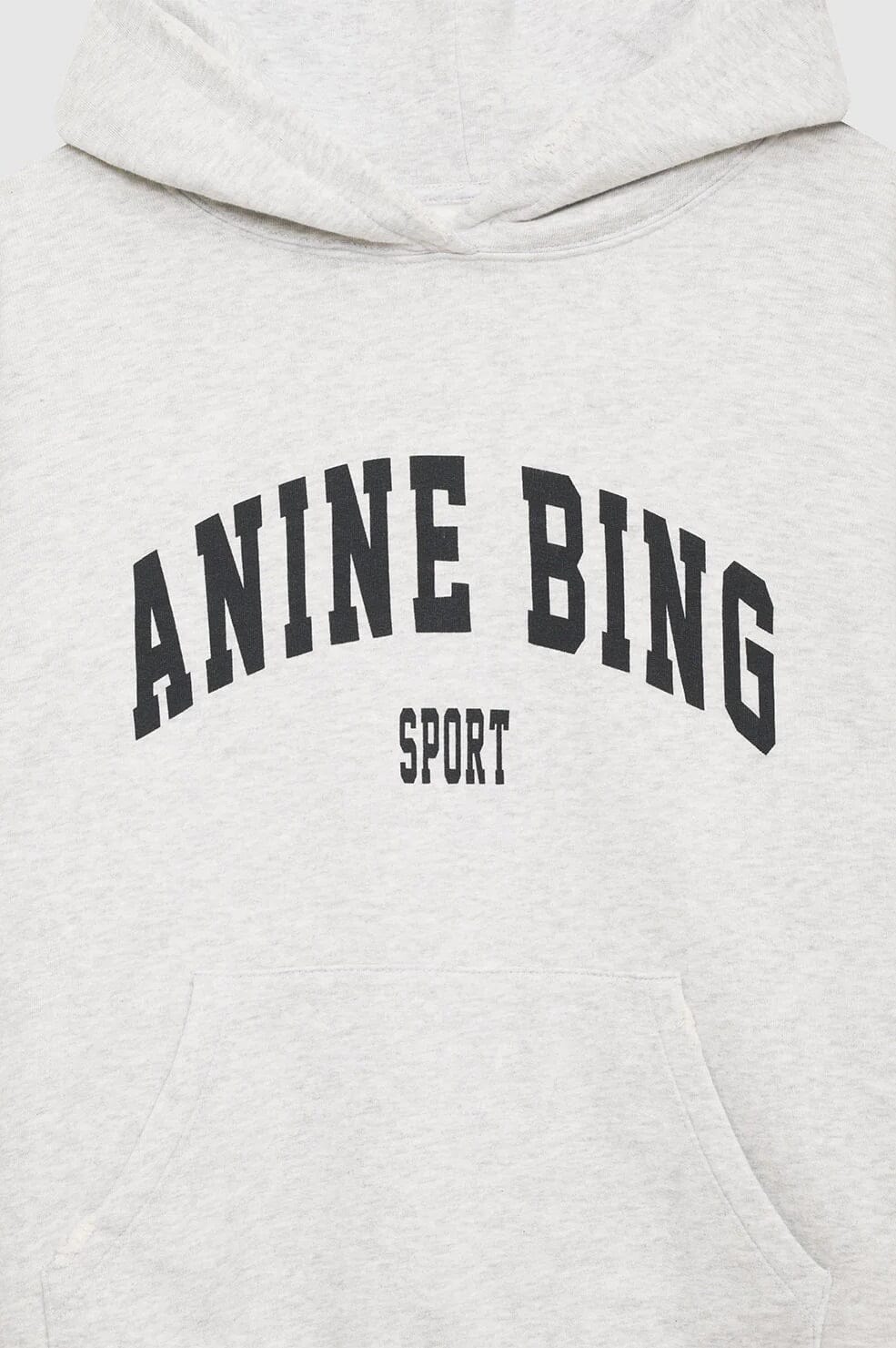 Anine Bing Harvey Sweatshirt Grey Melange Genser