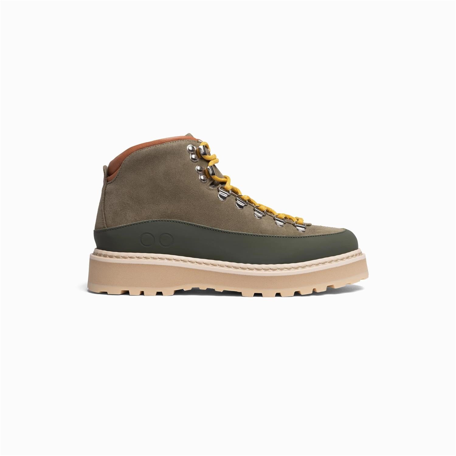 Mono Hiking Core Cap Suede Military Sko