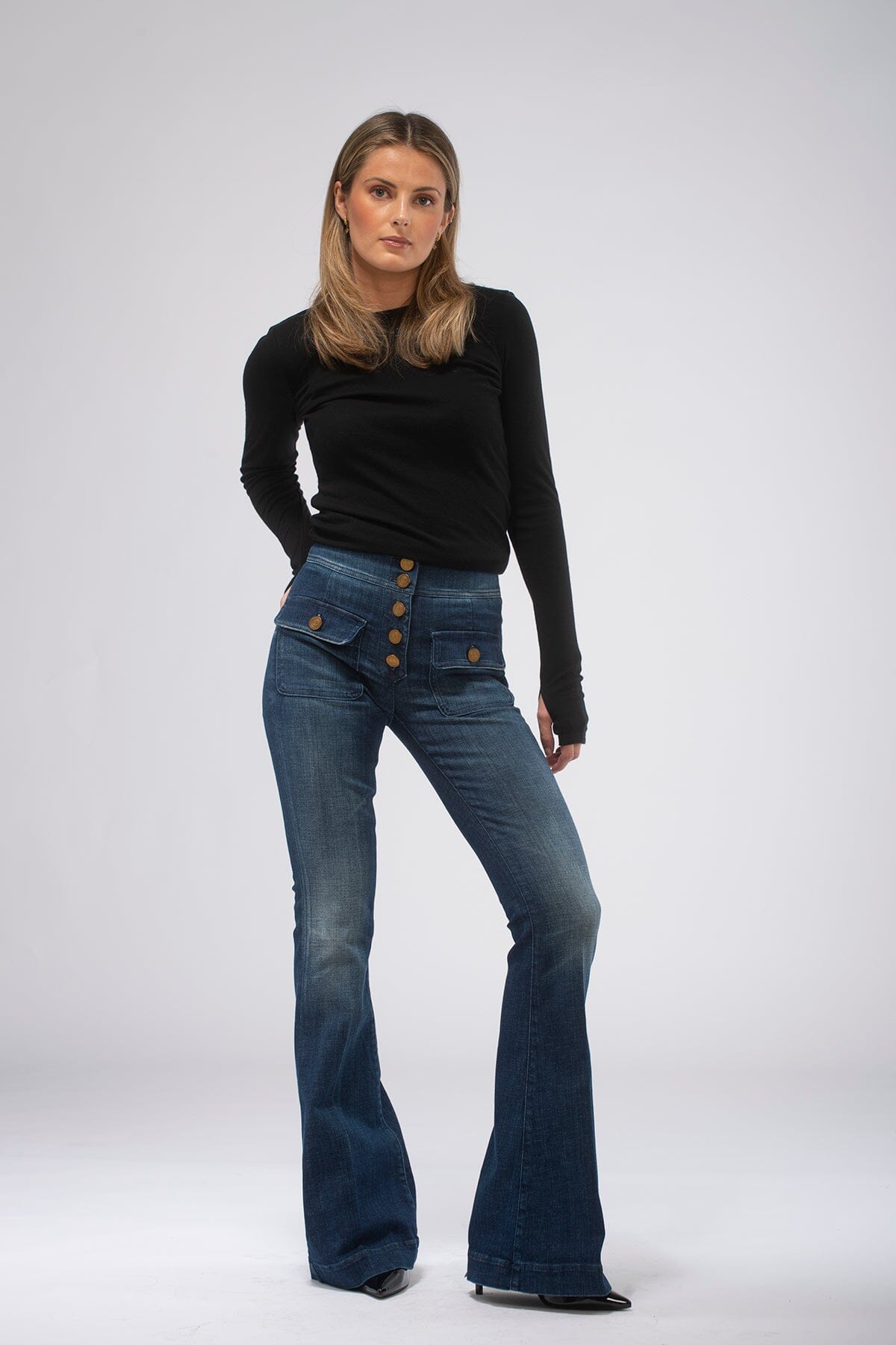 Seafarer Anais Dk Blue Bukse