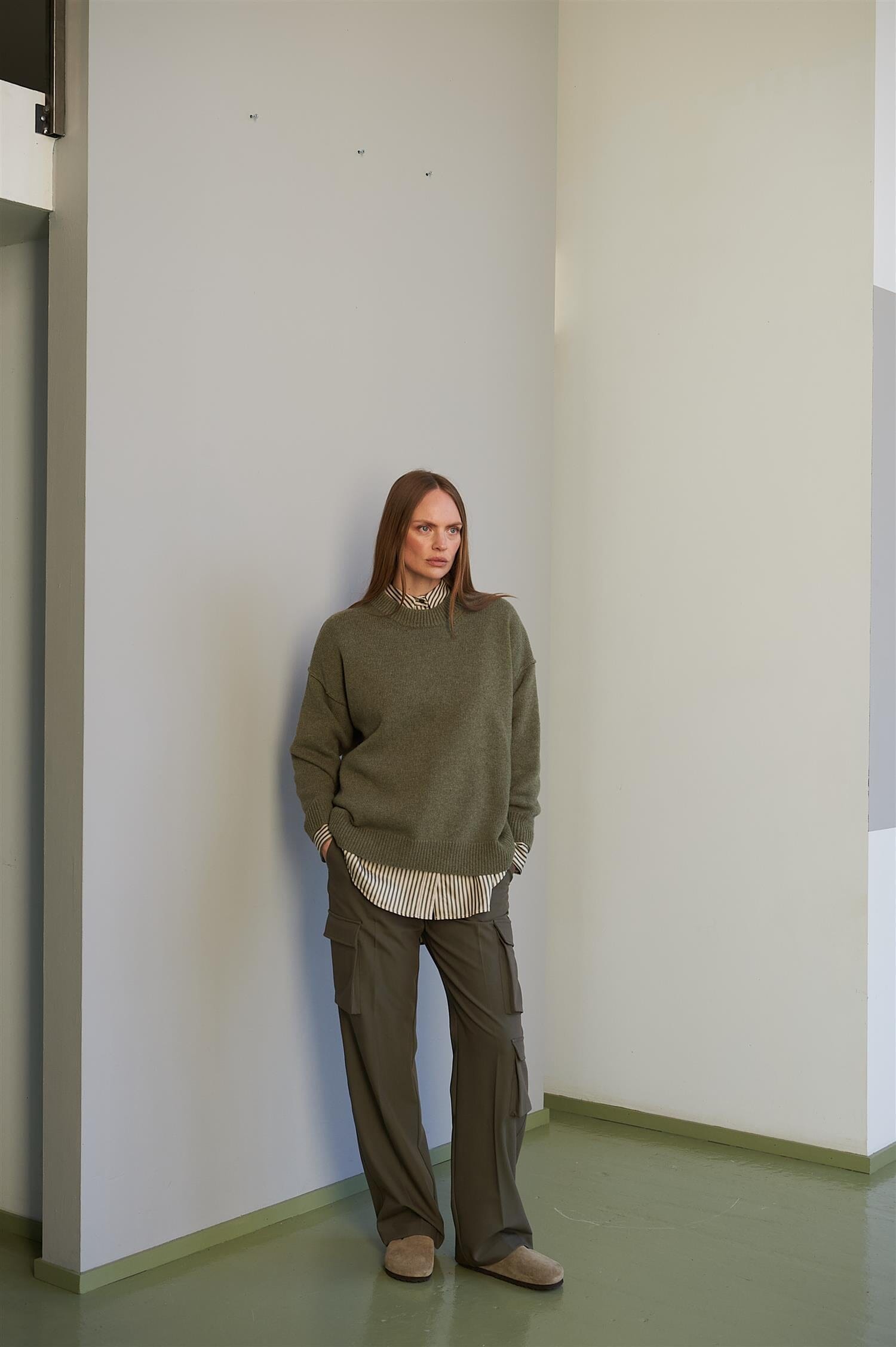 ArnieSays: Kayne Dusty Green Melange Genser