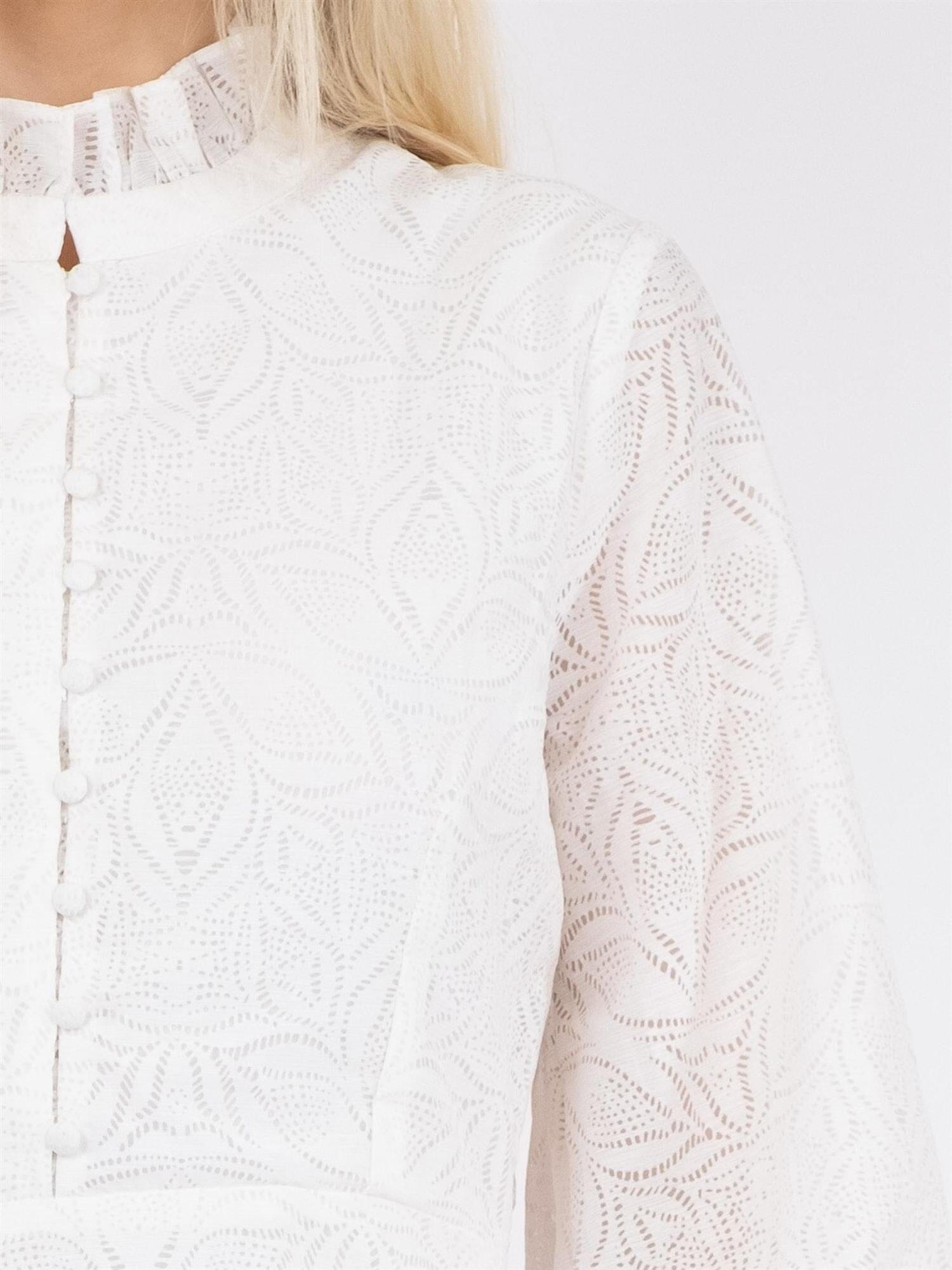 Neo Noir Florence Dress White Kjole