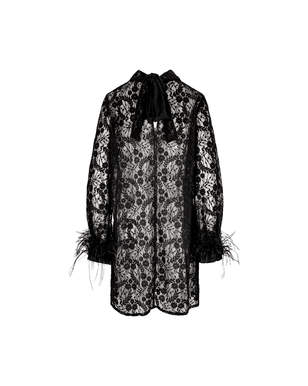 Iben Patti Lace Dress Black Kjole