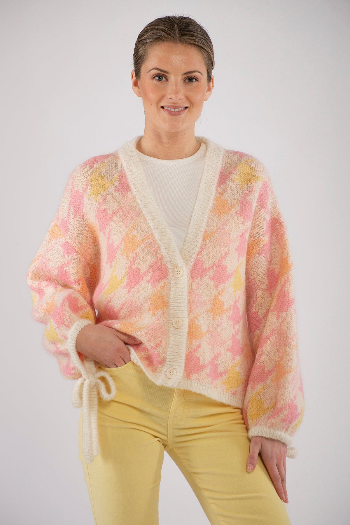 Paragon Cilla Offwhite Multi Genser