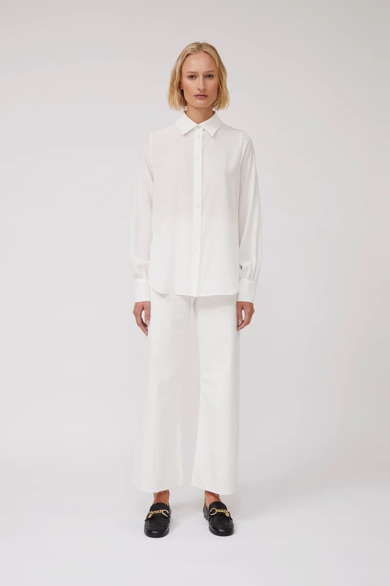 Framhus Adele White Bluse