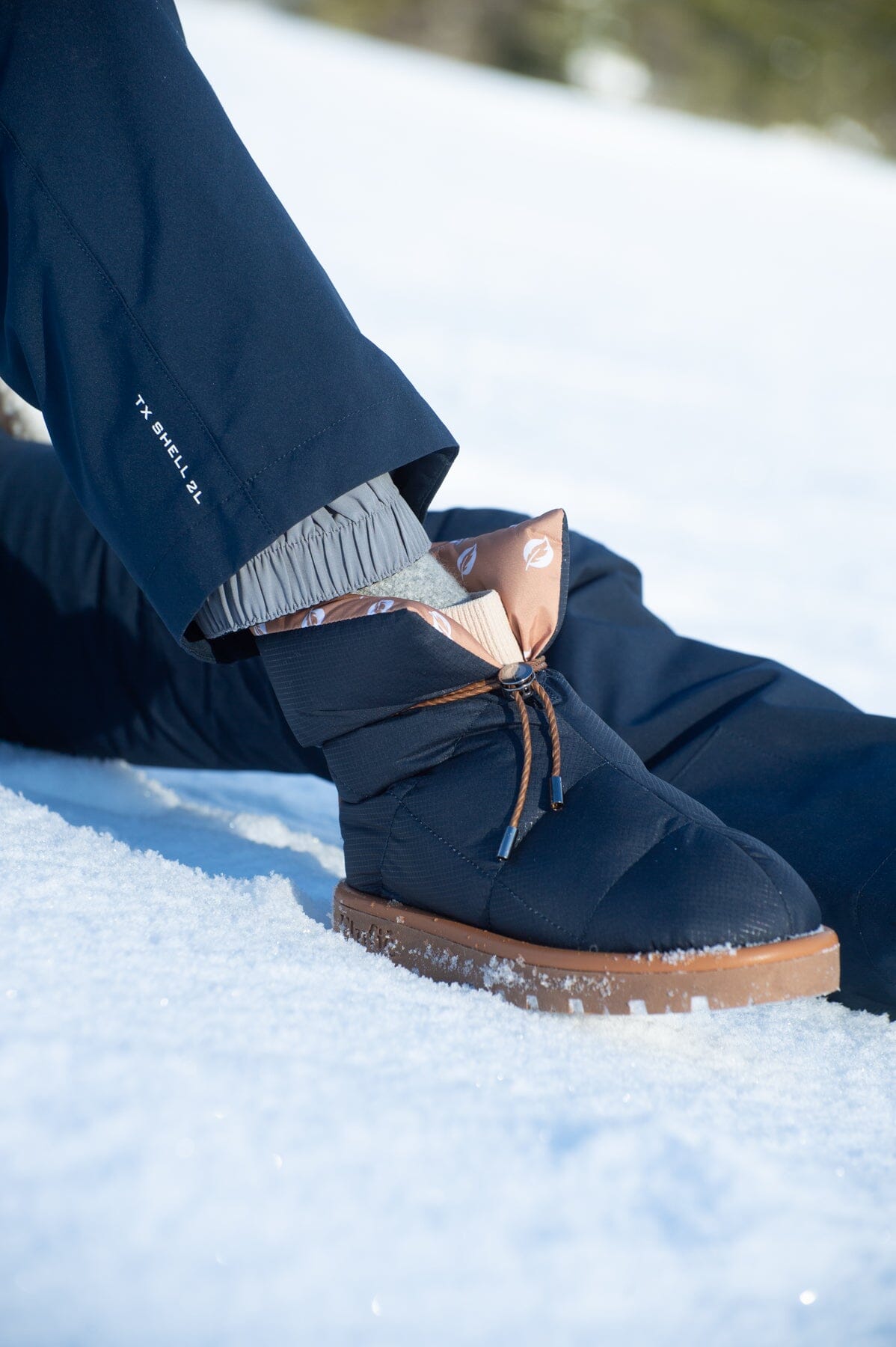 Flufie Classic Boot Navy Blue Sko