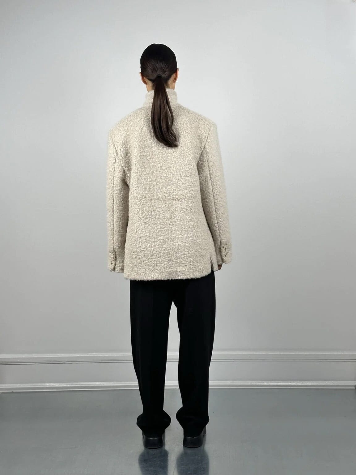 Meotine Emmi Wool Blazer Beige Ytterplagg