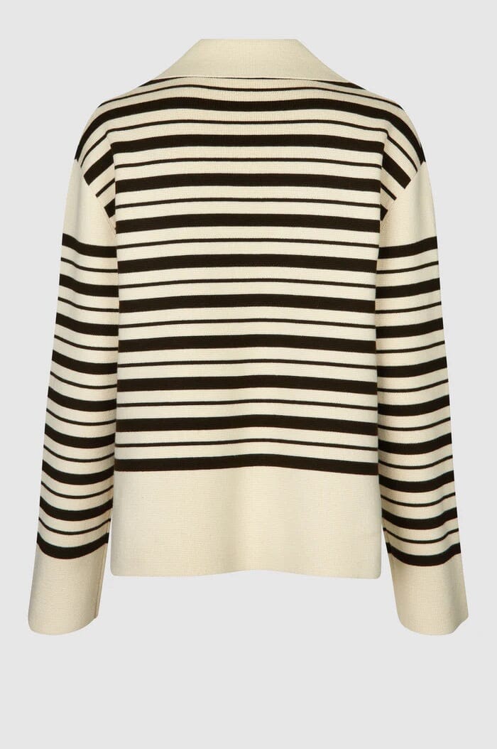 Second Female Aden Knit V-Neck Molé Genser