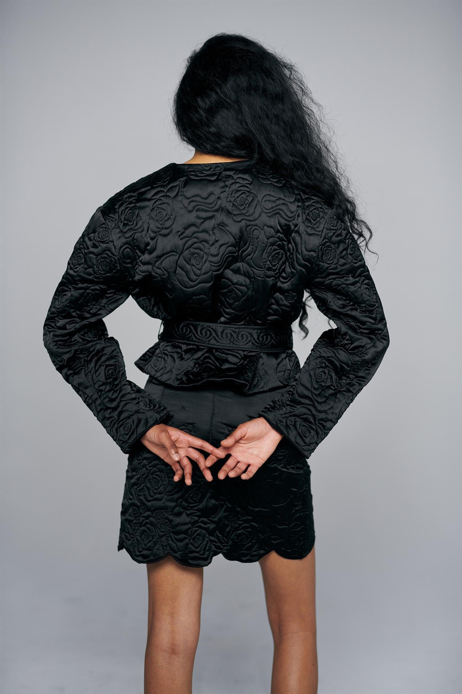 Pia Tjelta Rose Jacket Black Ytterplagg