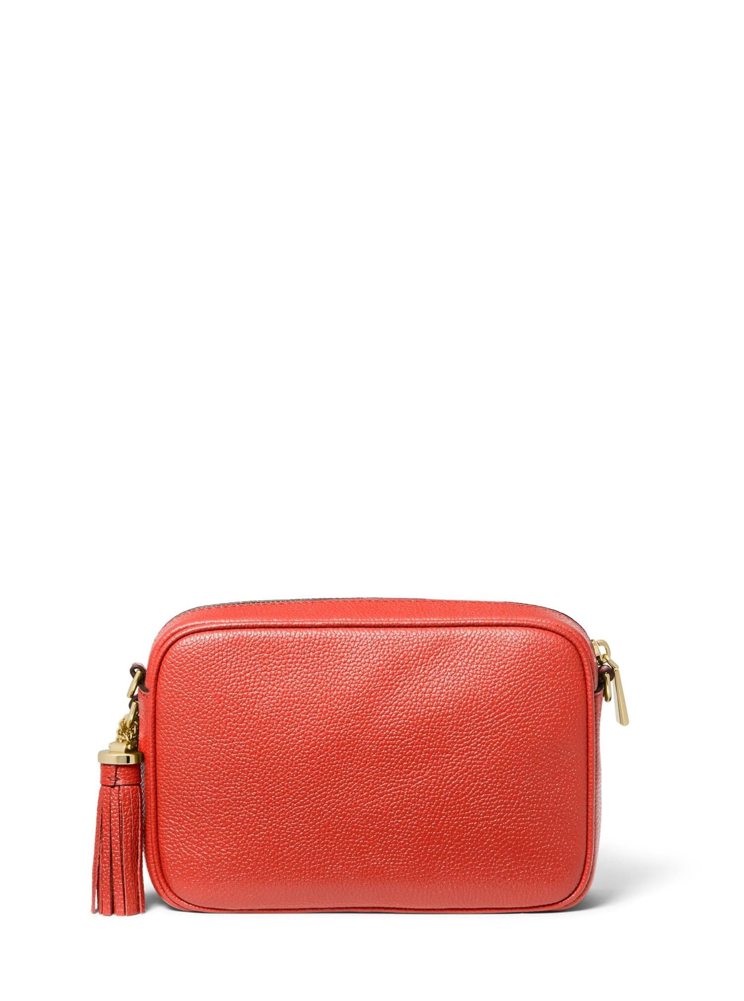 Michael Kors Jet Set Medium Pebbled Leather Crossbody Bag BR Terracotta Tilbehør